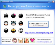 MsgJump! Free MSN Emoticons Pack 2 screenshot